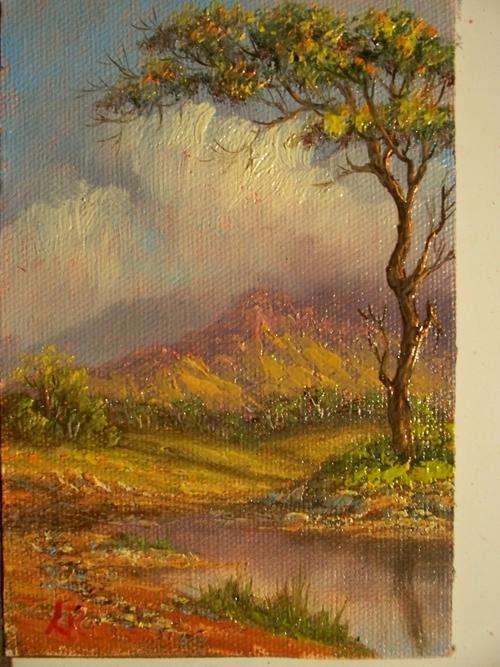 Miniatures/S.A.Scenes- Artist -Louise Repsold-6/4"