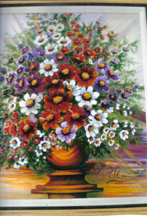 Cosmos in Pot-750x600-- by N. Kearney