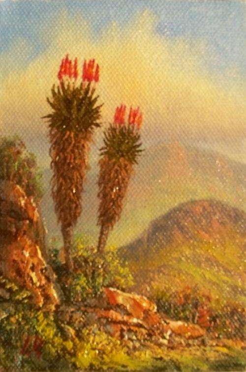 Miniatures/S.A.Scenes- Artist -Louise Repsold-6/4"