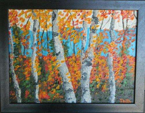 Trees- by Thea -450x350mm