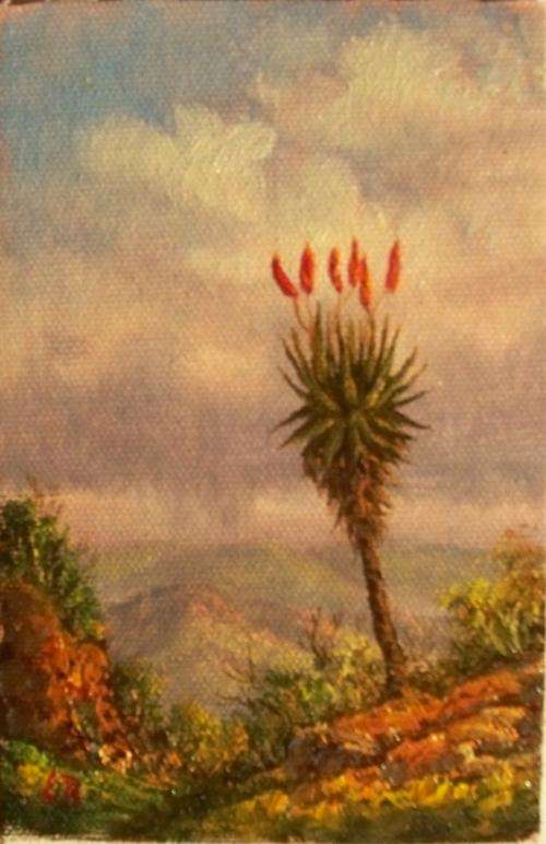 Miniatures/S.A.Scenes- Artist -Louise Repsold-6/4"