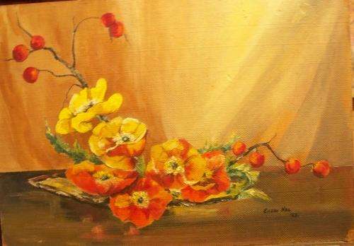 Flowers- by Eileen Nel (1953) (450x320mm )