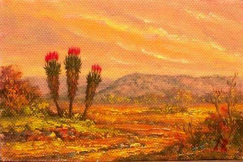 Miniatures/S.A.Scenes- Artist -Louise Repsold-6/4" #4003