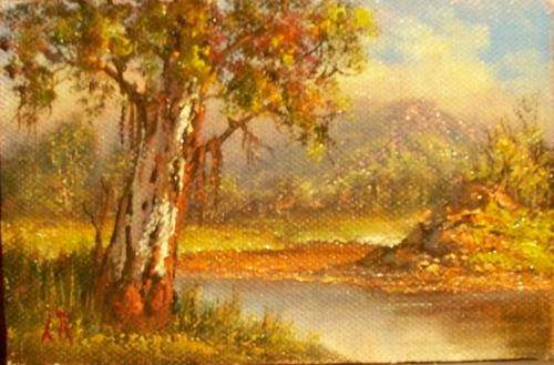 Miniatures/S.A.Scenes- Artist -Louise Repsold-6/4"