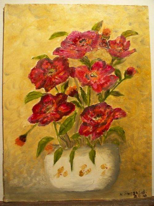 Red Poppies-12/16"- Artist - N.Repsold