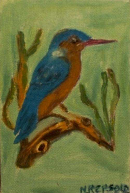 Kingfisher 6/4"-Artist - N.Repsold