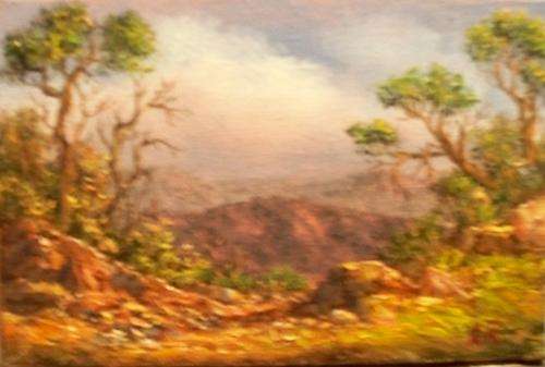 Miniatures /S.A.Scenes- Artist -Louise Repsold-6/4"