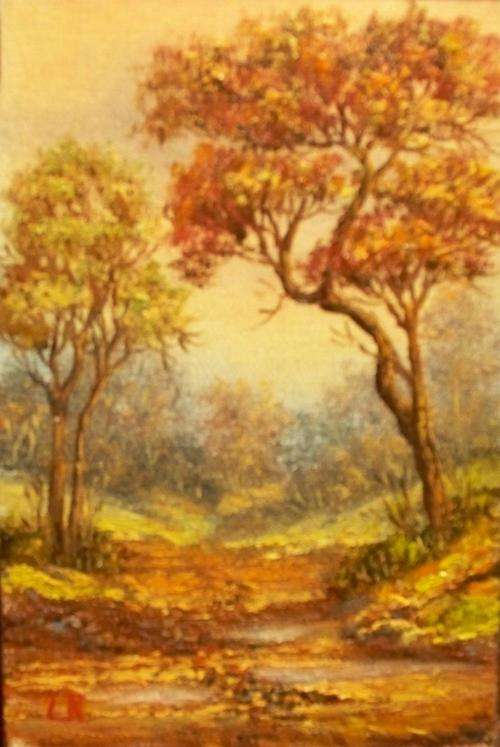 Miniatures /S.A.Scenes- Artist -Louise Repsold-6/4"