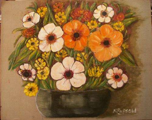 Veld Flowers- 16/20"-  Artist - N.Repsold