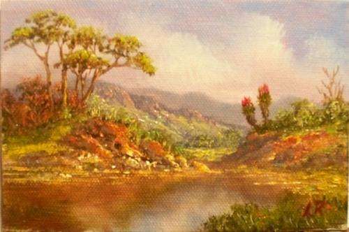 Miniatures/S.A.Scenes- Artist -Louise Repsold-6/4"