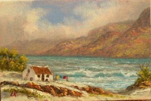 Miniatures/S.A.Scenes- Artist -Louise Repsold-6/4"