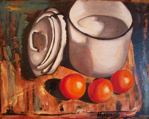 Enamel Pot-Artist- ANINA-200x250mm