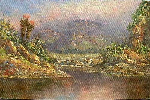 Miniatures/S.A.Scenes- Artist -Louise Repsold-6/4"