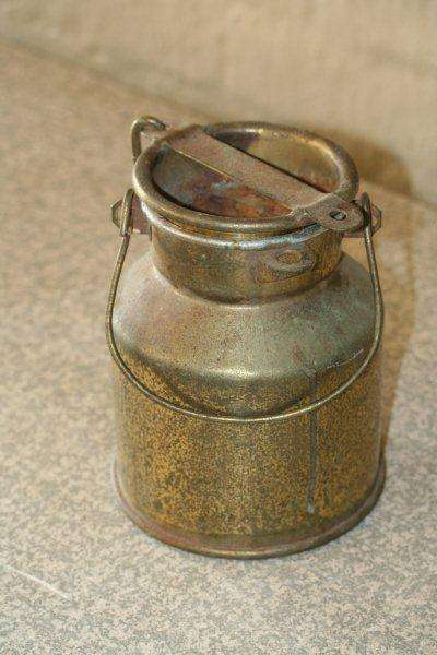 OLD CREAM CAN BRASS