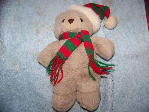 XMAS BEAR STUFFED TOY