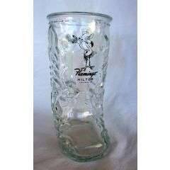 FLAMINGO HILTON GLASS BOOT - BEER BOOT/MUG