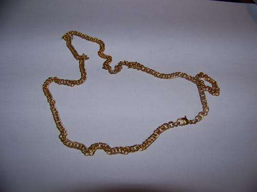 GOLD EGP NECKLACE 55CM LONG