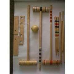 CROQUET SET - SOLD AS IS