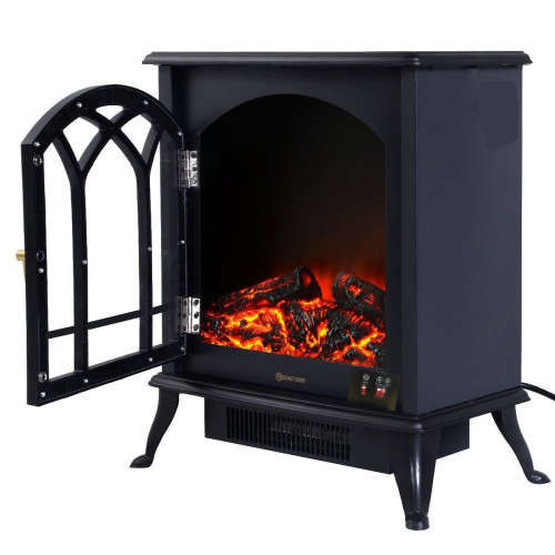 Electric 2000W Fireplace Heater Free Standing