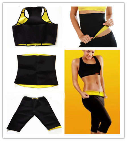 3 Piece Hot Shapers Neoprene Slimming Set - (M, L , XL ,XXL , ONLY)