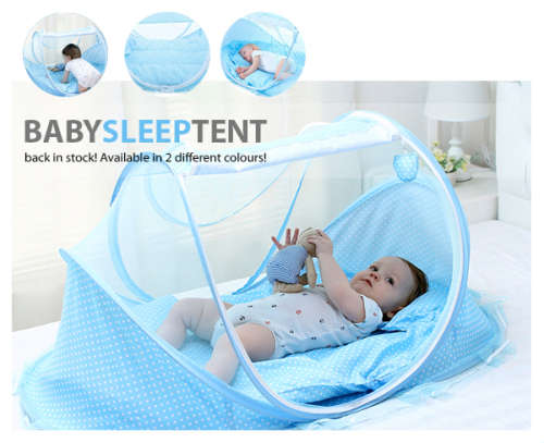 Large Baby Sleeping Tent  - blue
