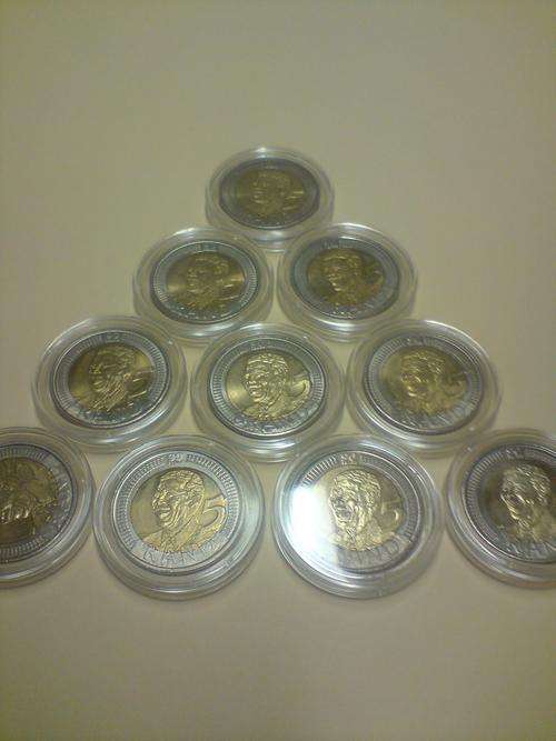 Nelson Mandela 90th Birthday R5 Coins in Capsules ***10 Available***