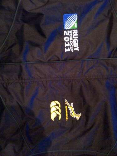 Navy Springbok Players Issue Jacket Size L
