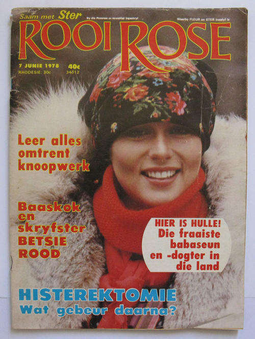 Rooi Rose  ~ 7 June 1978