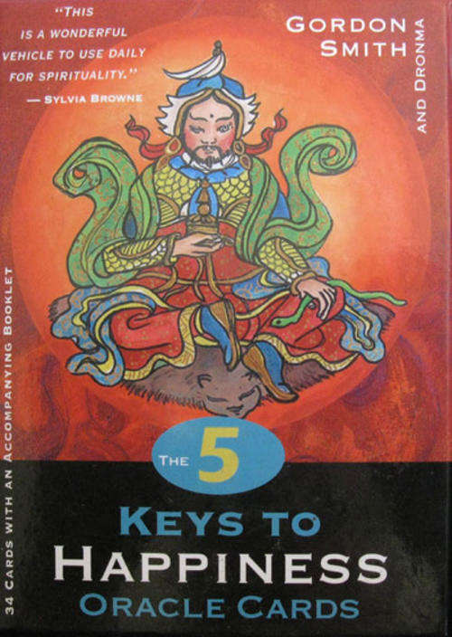 5 KEYS TO HAPPINESS ORACLE CARDS ~ LIST PRICE R200