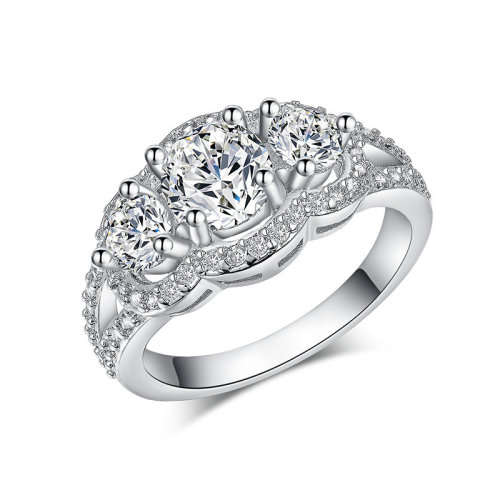***STUNNING 1.6 CARAT SIMULATED DIAMOND RING ~ STAMPED S925 ~ SIZE 7***