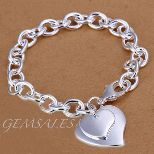 ***STUNNING HEART PENDANT SILVER ~ STAMPED 925 ***