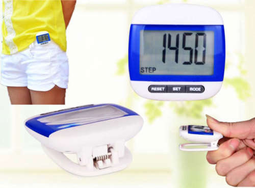Multi-function LCD Display Pedometer Jog Walk Pedometer Calorie Distance Counter *** 4 AVAILABLE ***