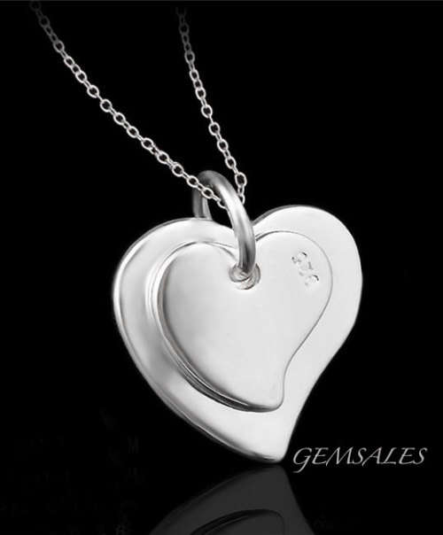 NEW ARRIVAL!!! STUNNING SILVER PENDANT & CHAIN *** STAMPED 925 *** 10 AVAILABLE