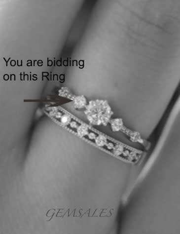 .50ct High Fashion #Minimalist - Stacking# Ring Elegant    Size  6