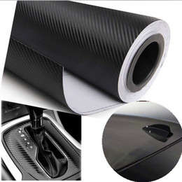 3D Carbon Fiber Vinyl Car Wrap Sheet Roll Film Sticker Decal 30x127cm