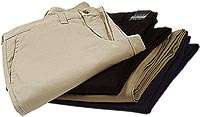 RENZO 100% COTTON FLAT FRONT CHINO
