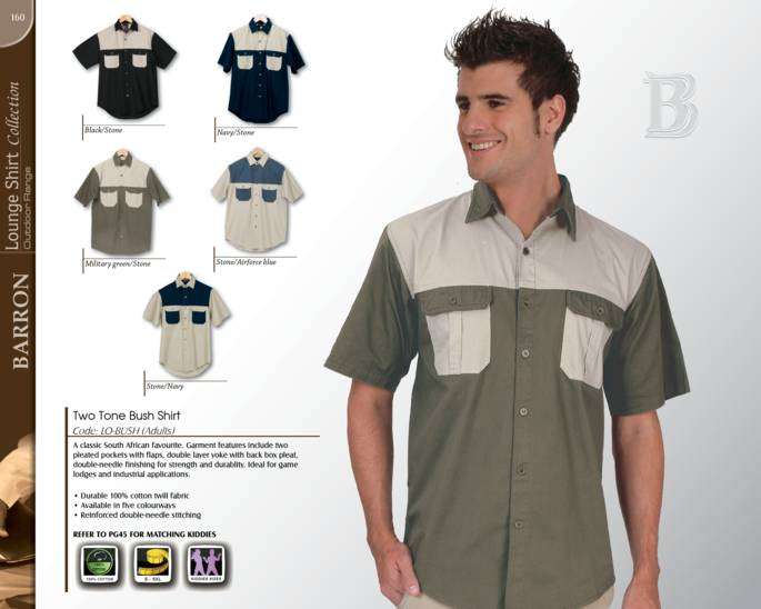 Two Tone Bush Shirt