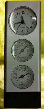 Quartz Clock 3-in-1