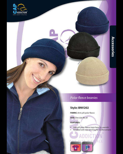 Quality Polar Fleece Beanie - Unisex