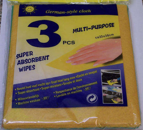 PACK OF 3 MULTI-PURPOSE CLOTHS  >>>REAL-DEAL<<<