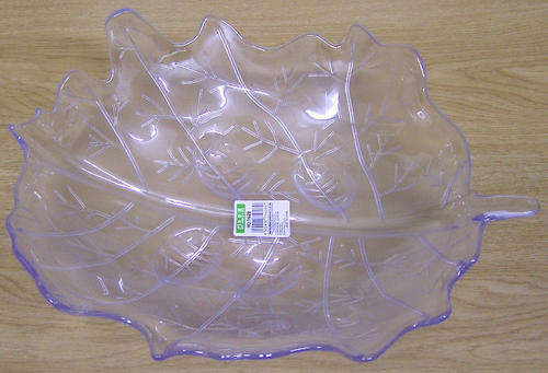 FRUIT TRAY LEAF 30cm