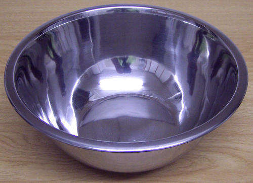 MIXING BOWL STAINLESS STEEL 24cm