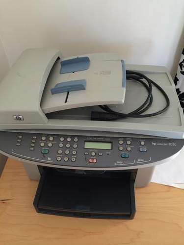 HP Laserjet 3030 Scanner, Fax, Fast Printer, B/W