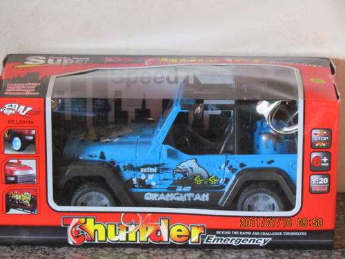Scale 1:20 Super Thunder Speed Jeep (27MHZ)