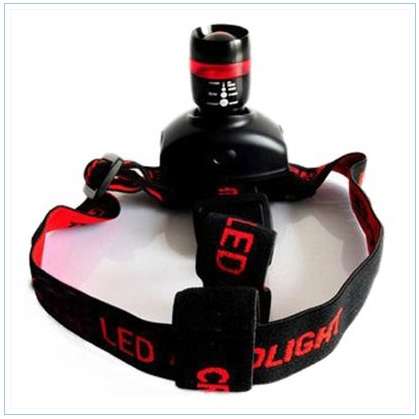 FREE SHIPPING. 5Watt 300LUMENS CREE LED ZOOMABLE HEADLAMP - THIS WEEKEND ONLY