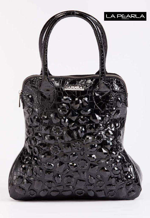 Beaded La Pearla Bag