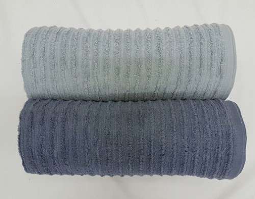 Ribbed bath sheets Glodina 85x150cm - 500gsm - R 100 ea