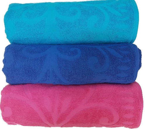 Patterned Bath Sheets
