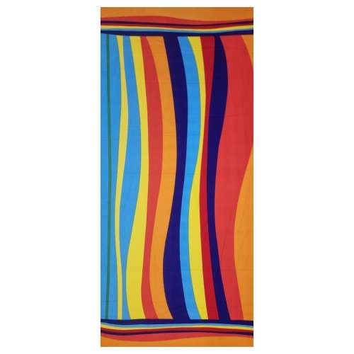 Azure Resort Stripe XL Microfiber Beach Towel