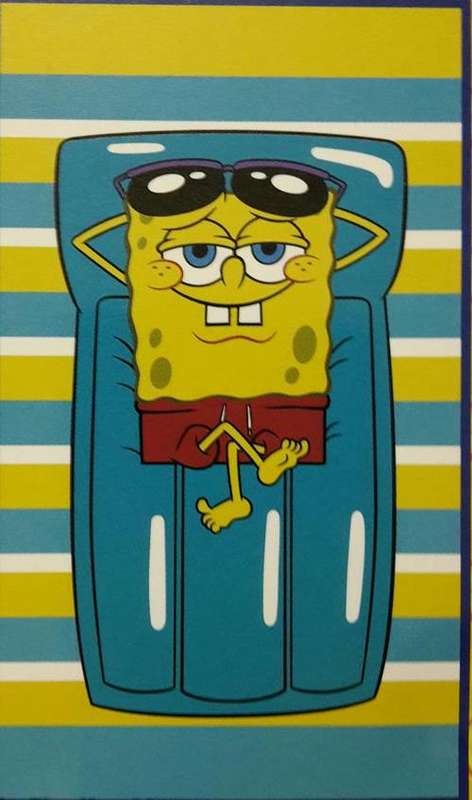 Spongebob beach towel
